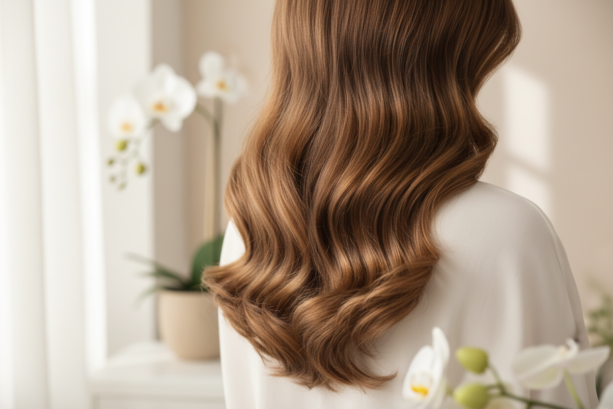 Beautiful flowing hair