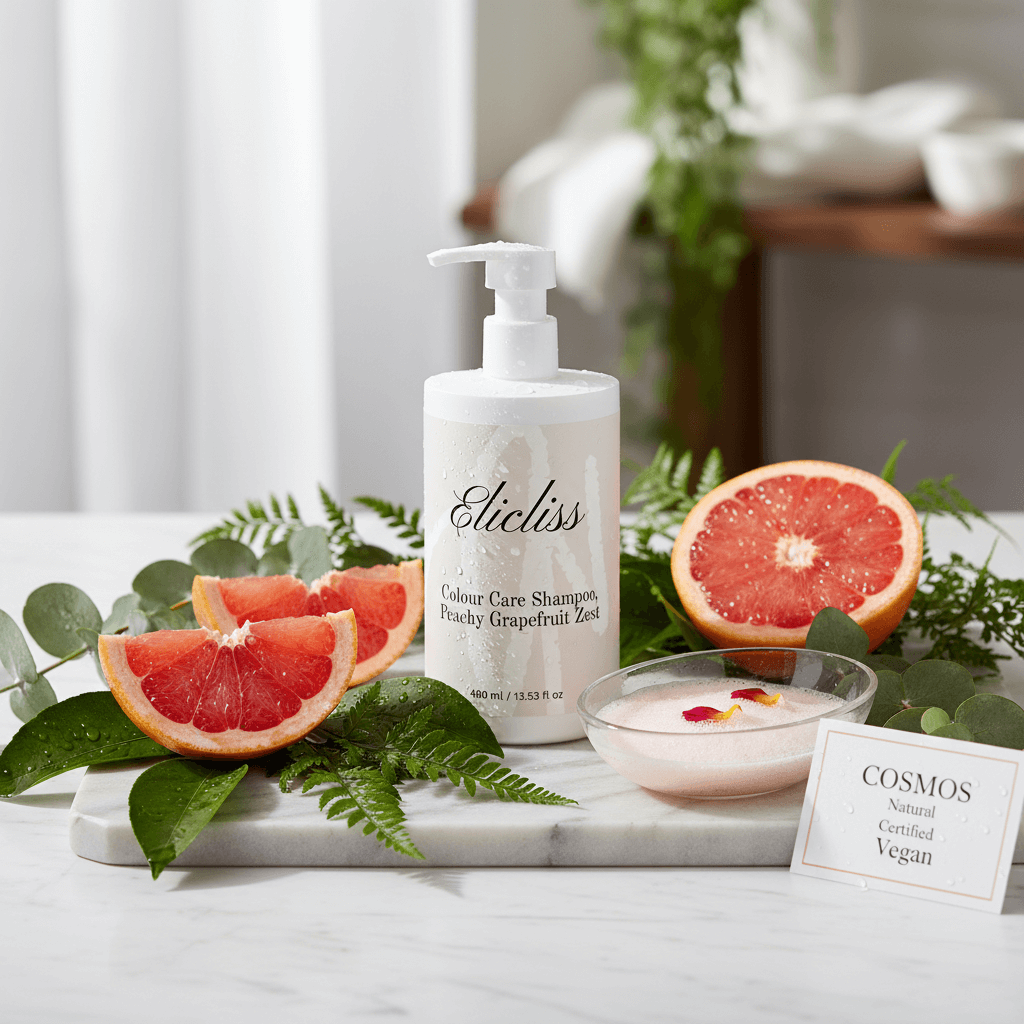 Färgbevarande schampo med grapefruit COSMOS vegan - Colour Care Shampoo

